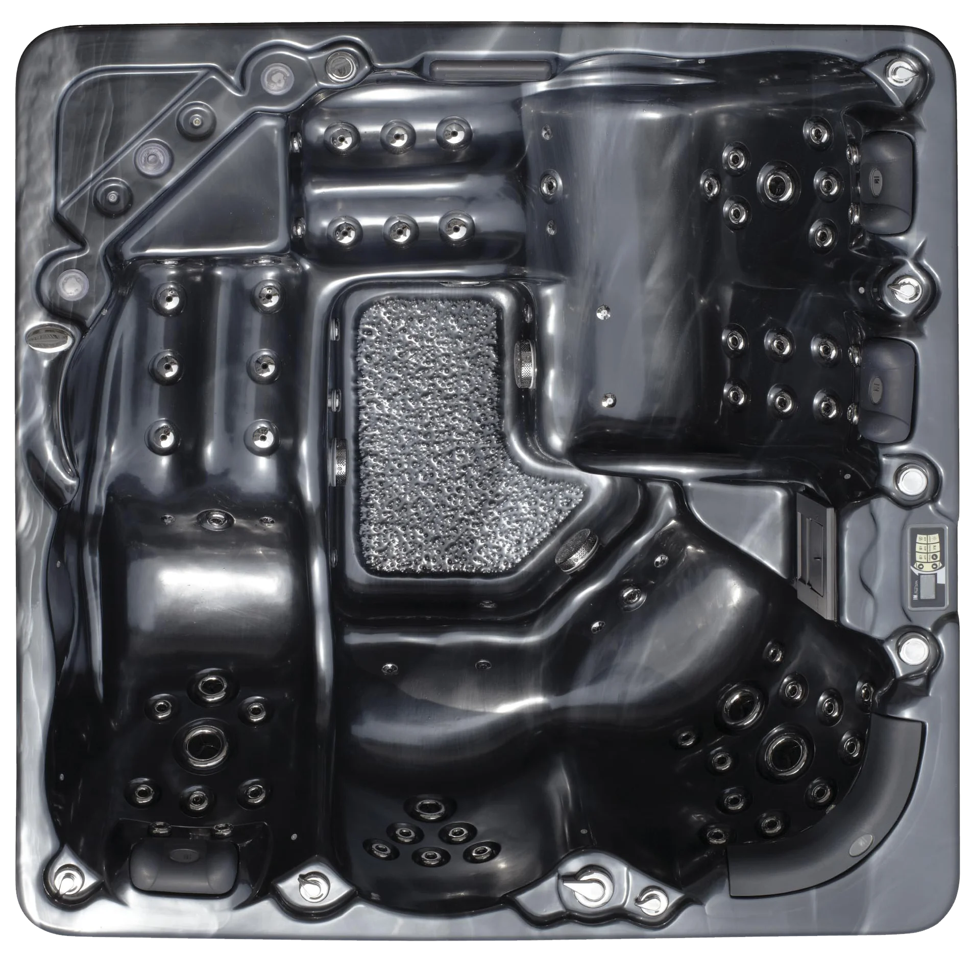 Роскошная гидромассажная Ванна на 6 персон Arsinoe для сада и вечеринки