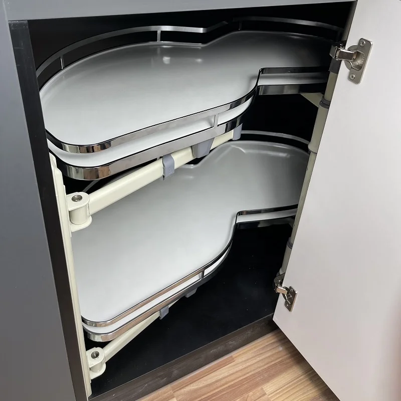 Аксессуары для шкафа волшебный угол вращающаяся Полка