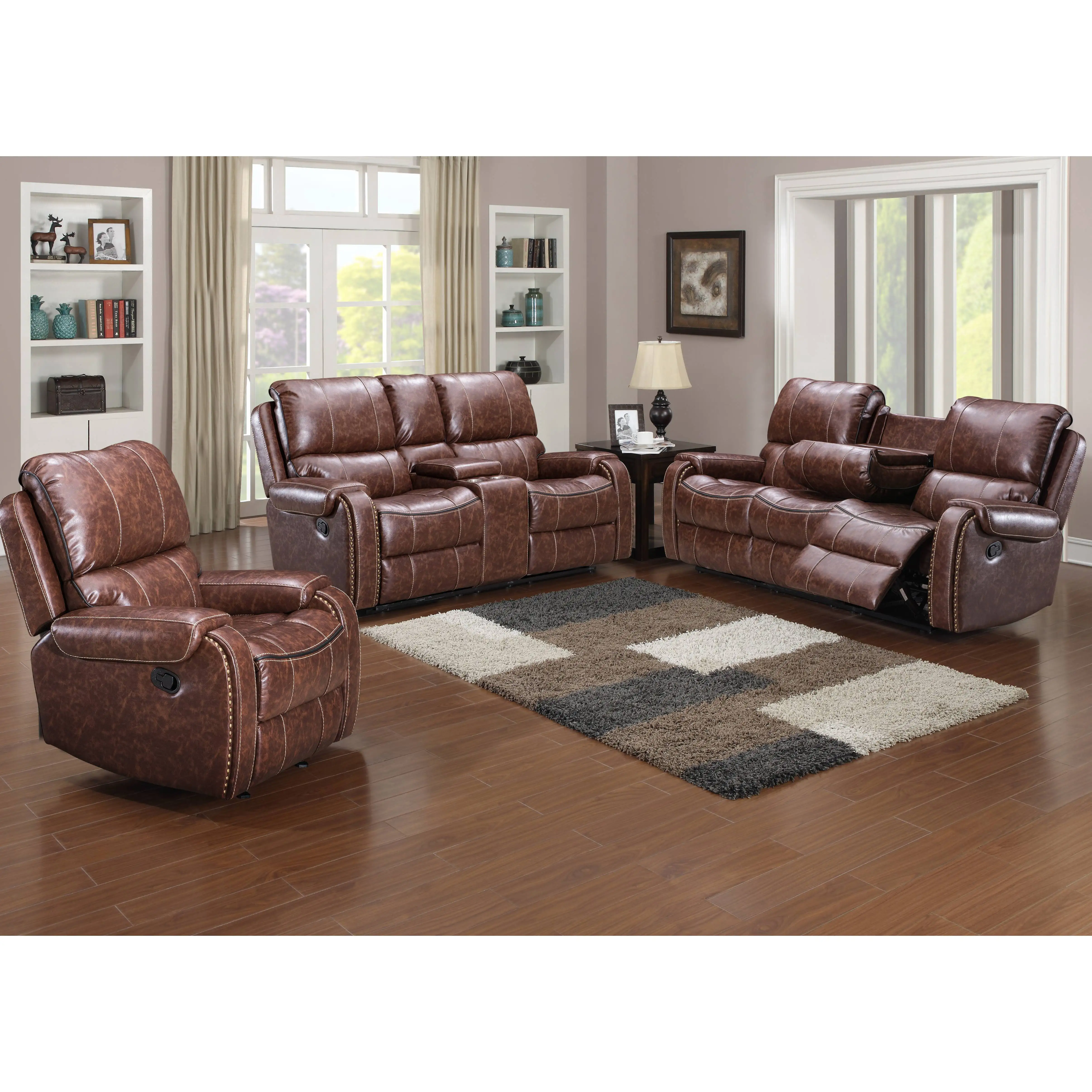 electric recliner sofa Power leather sofa power reclining movie theater sofa vip seating room furniture electric recliner theate