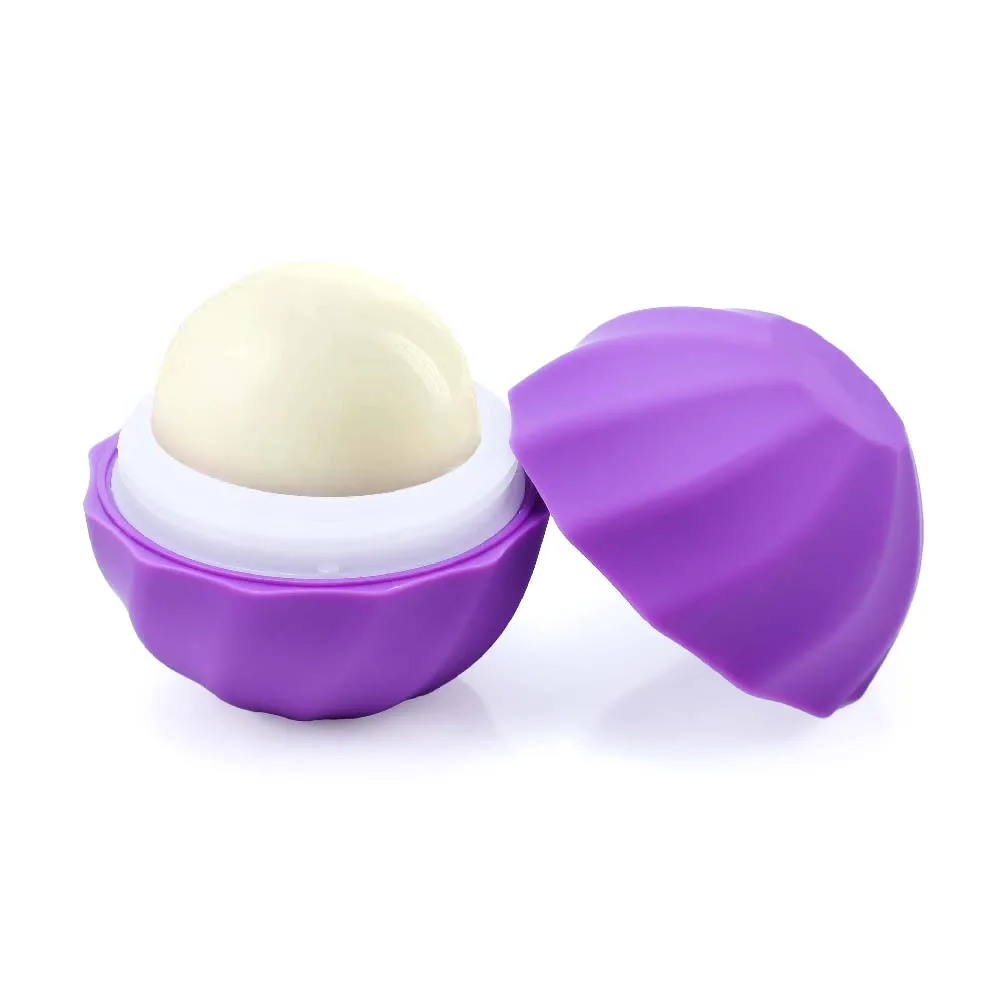 Lip Balm Ball Round Chapstick Container 7g /7ml /0.25oz egg shape Containers Screw Cap Lipstick Jar