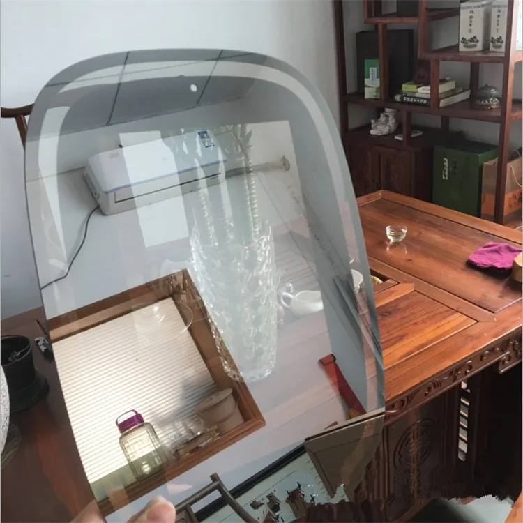 Smart Mirror TV Glass in Magic Mirrors Optical Glass Sheet