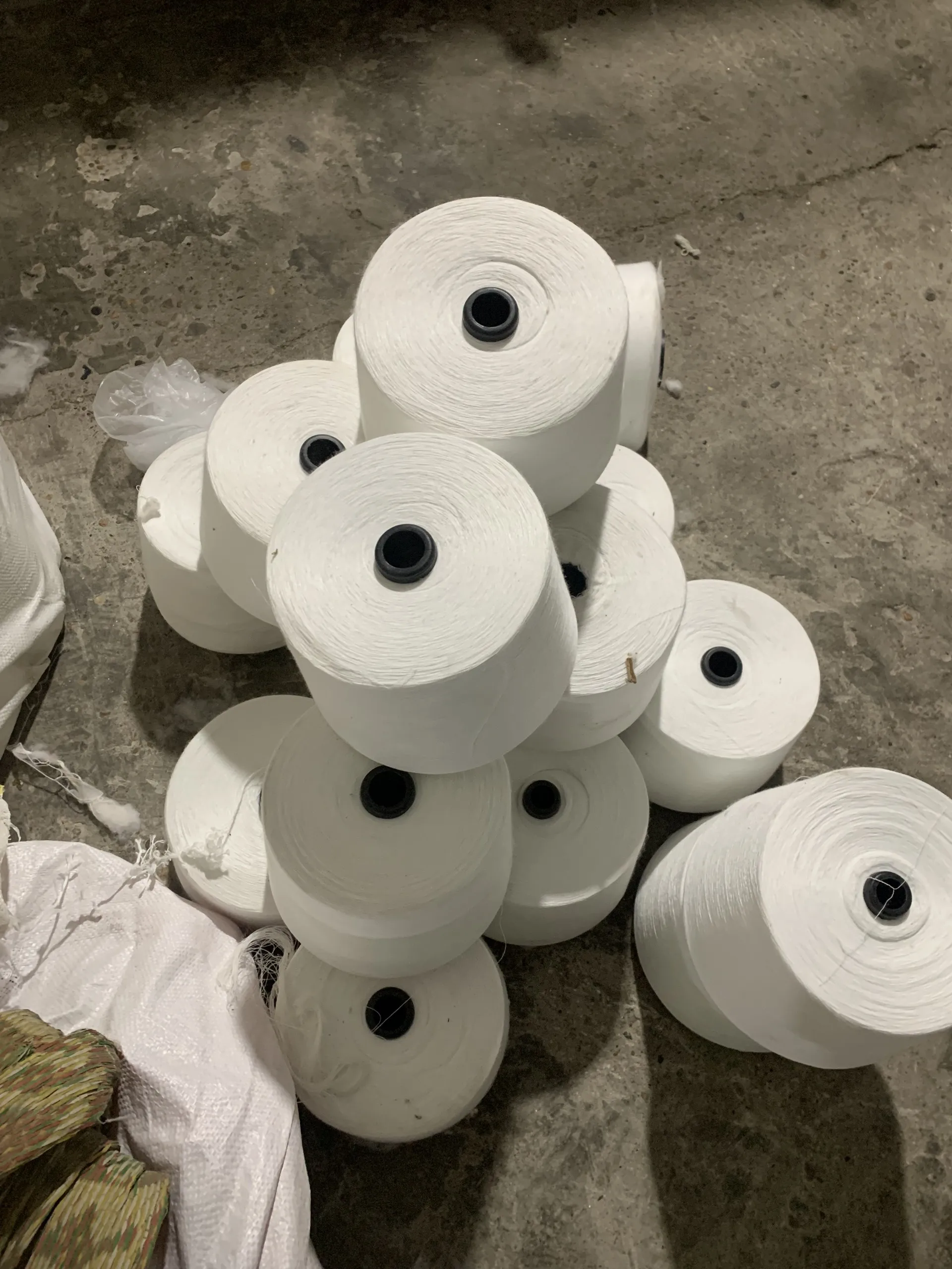 High Quality PE - 100% Polyethylene yarn Cotton Yarn export to USA, UK,EU Market from Vietnam 2023