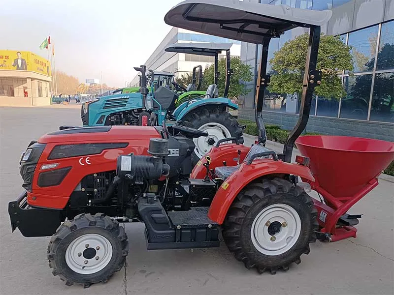 LC504 model multifunction 4wd farmer tractors compact agriculture tractor 4x4 mini farming tractors