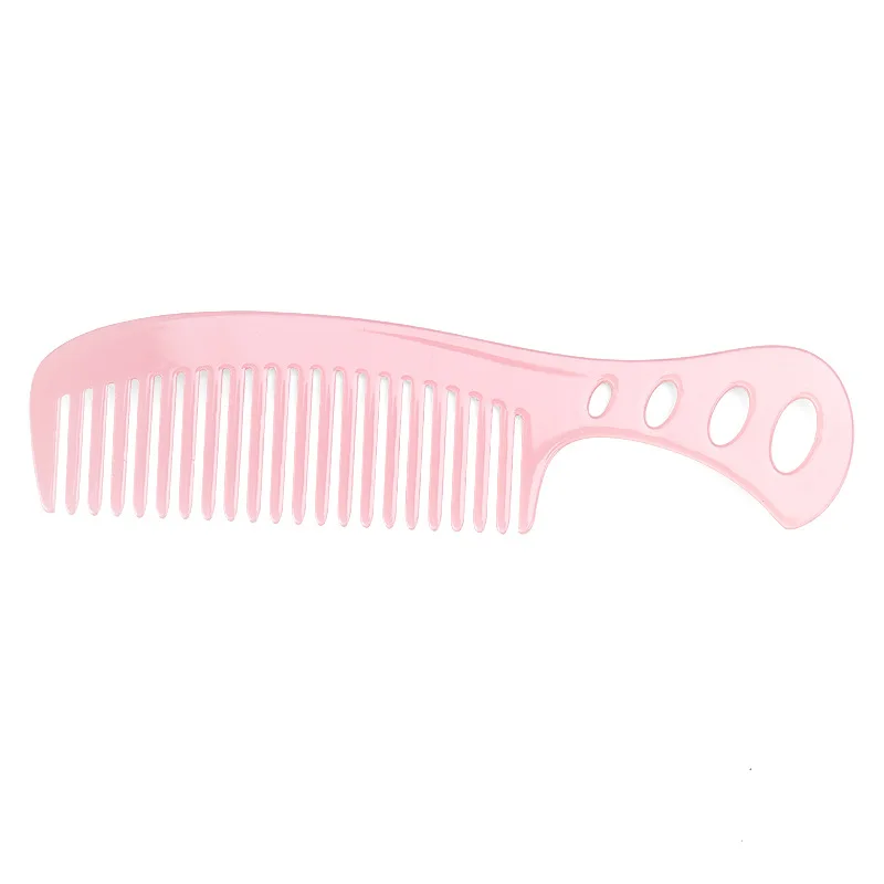 wholesale Korean retro marble hair comb with handle