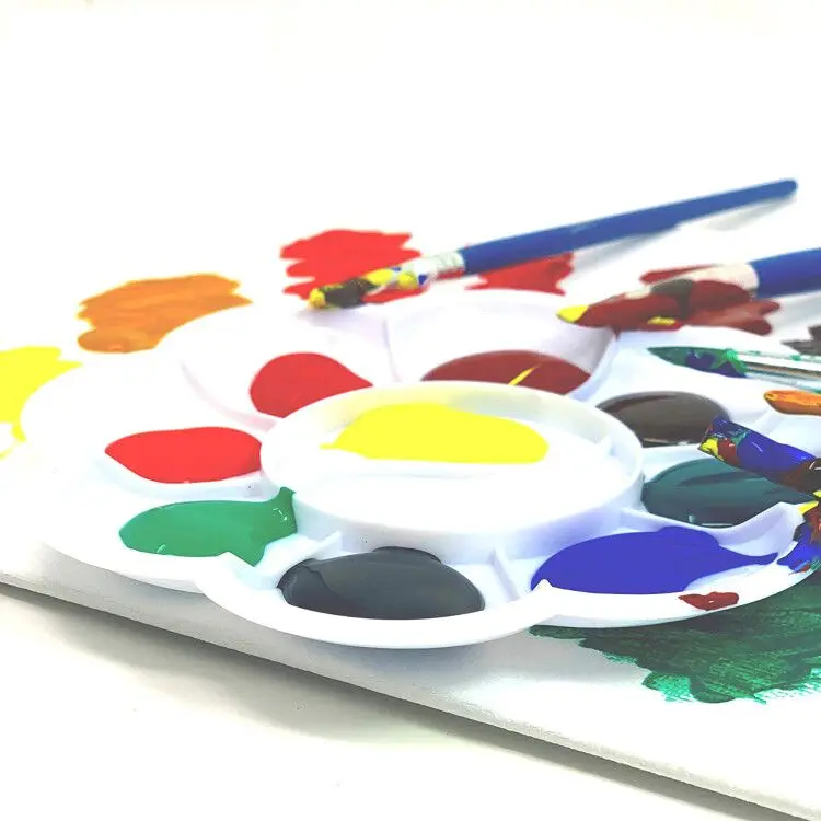 
Top quality painting kit for artists non toxic acrylic paints 12ml Wood Studio Table Easel 