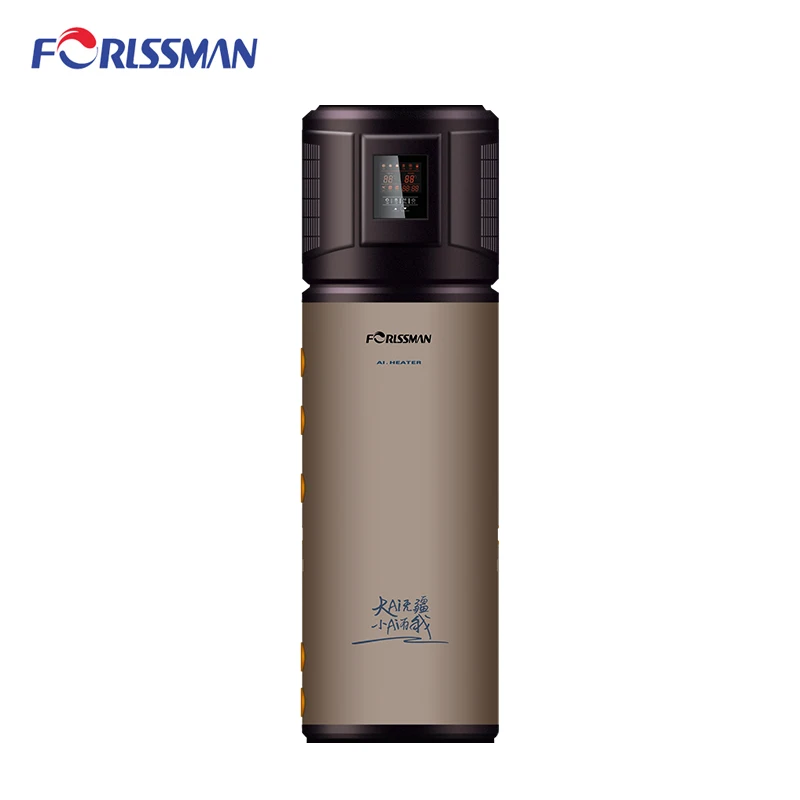 All in One Heat Pump Water Heater 70 Degree Water Outlet Household Air Source Water HeaterOEM R134