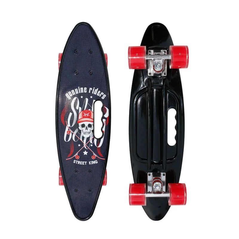 High Quality Fish skateboard Mini Cruiser penny board Four-wheel skate board