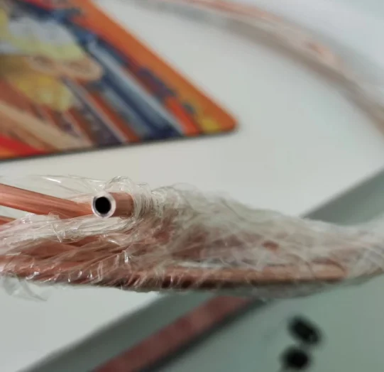 Factory price DC01 Cold rolled coil pipe galvanizing copper coated low carton steel welded bundy pipe tubes with cars