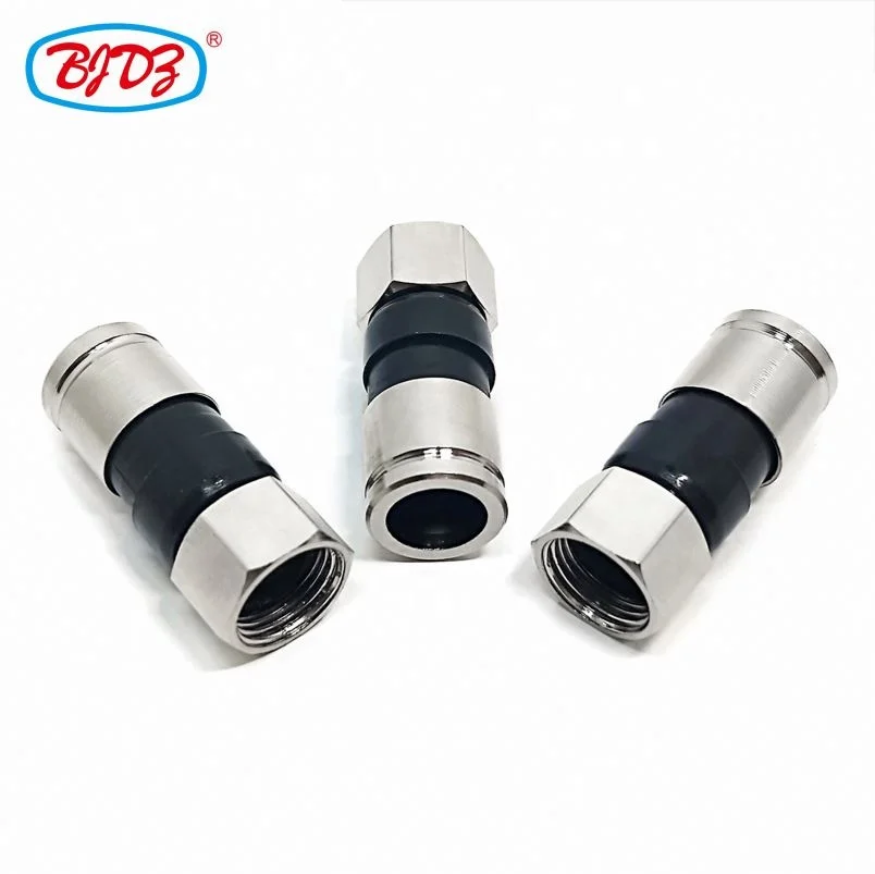 Hot Sell For RG6 Compression F Connector Coaxial Cable