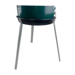 14Inch Simple Round Bbq Balcony New Mini Charcoal clay bbq grill set