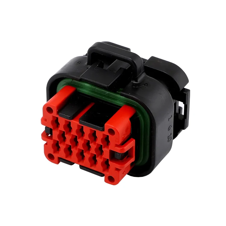 TE Connectivity 776273-1 14 pin Automotive Connector HDR Black Ampseal Series Receptacle