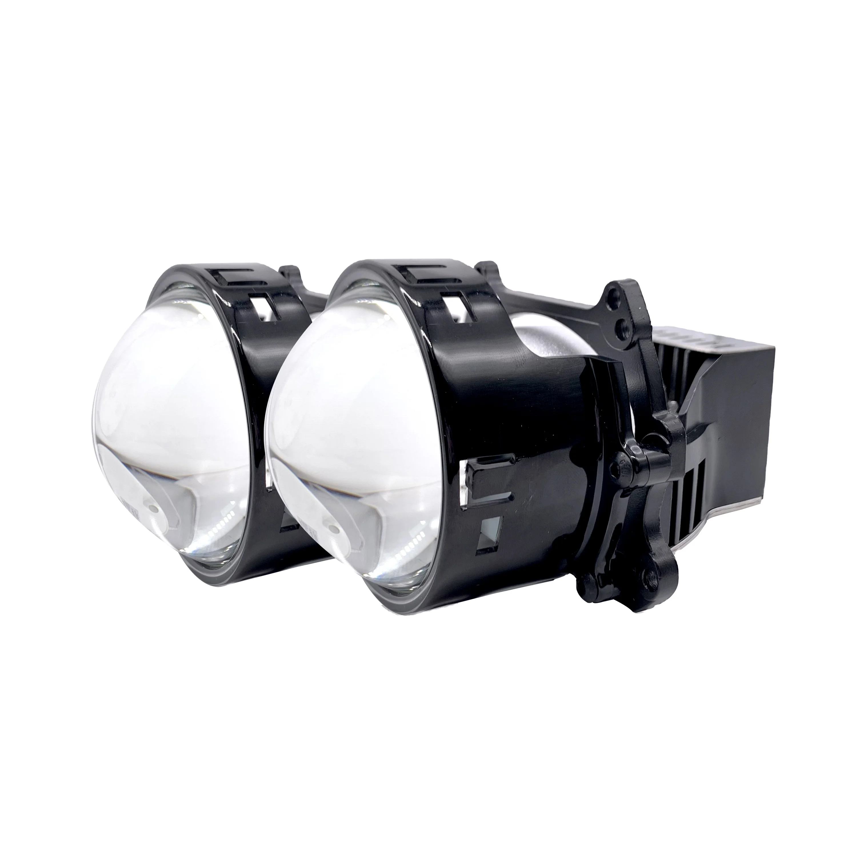 Klight D4002 дальний и ближний свет, двойной светодиодный прожектор, линза, лампа, 3,0 дюйма, светодиодные круглые фары для автомобилей