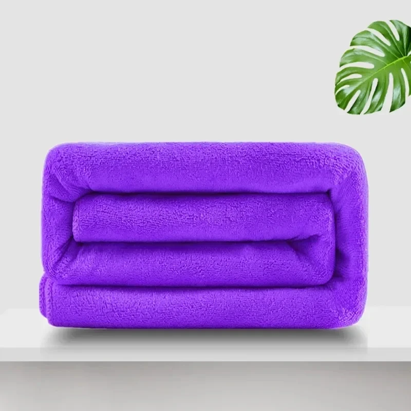 Large Thick Microfiber Bath Towel Absorbent and Quick-drying Multifunctional Swimming Fitness Sports Beauty Salon Towel W24-88