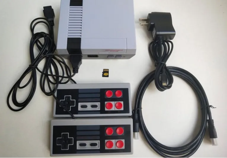 Hot mini Retro Classic Handheld Game Player Family TV Video Game Console HD Port 621 8 Bit Games Built-in TF Card Can download