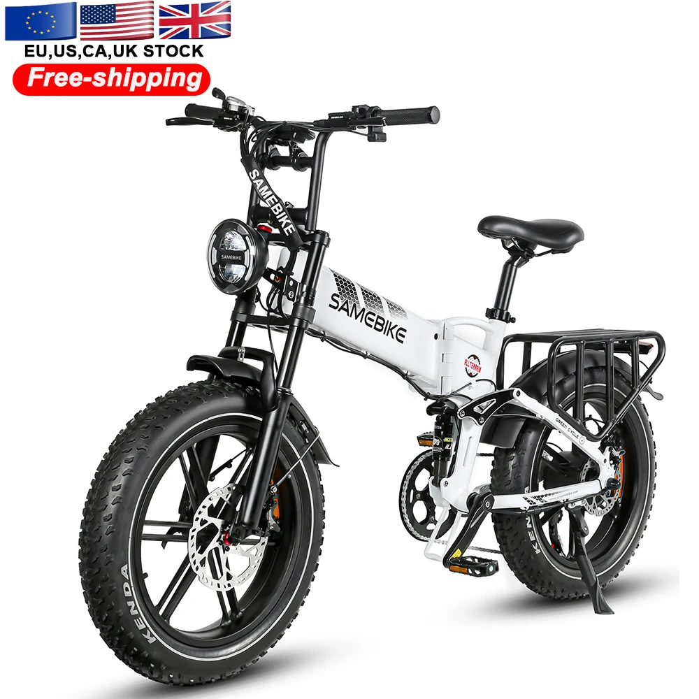 EU warehouse Magnesium Alloy rim 1000W high speed brushless motor big wheel Fat Tires electric bicycle