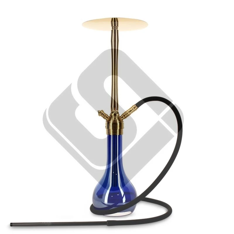 New High Quality Custom Shape Gold Stainless Steel Hookah Shisha