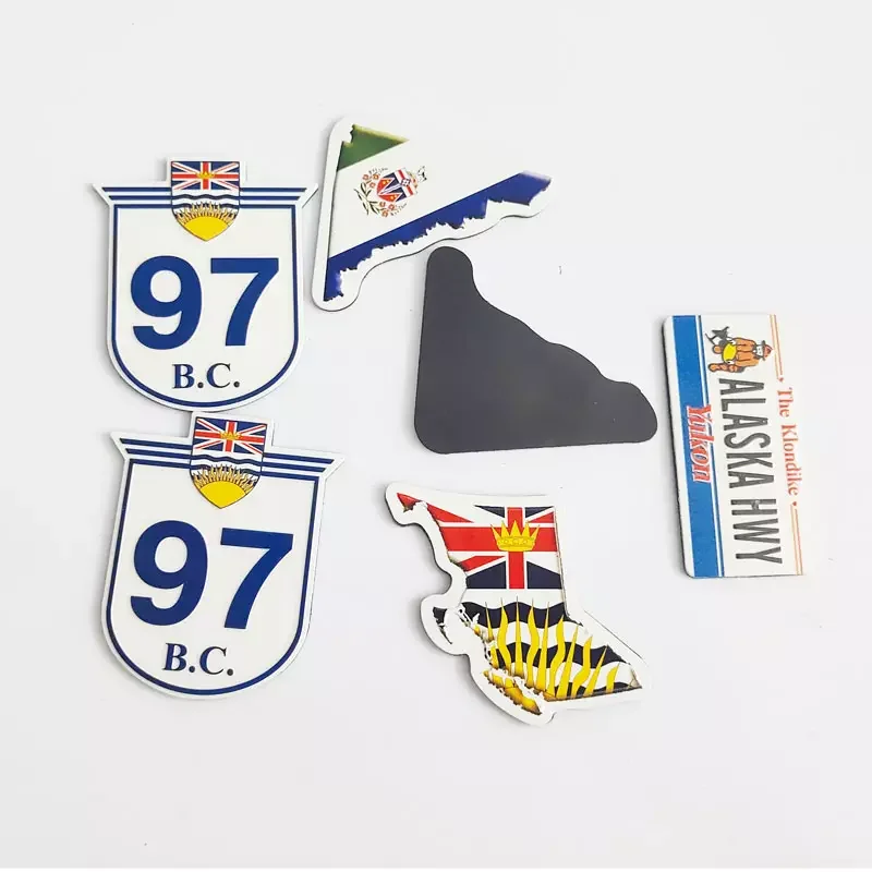 Высококачественный металлический Сувенирный магнит для холодильника на