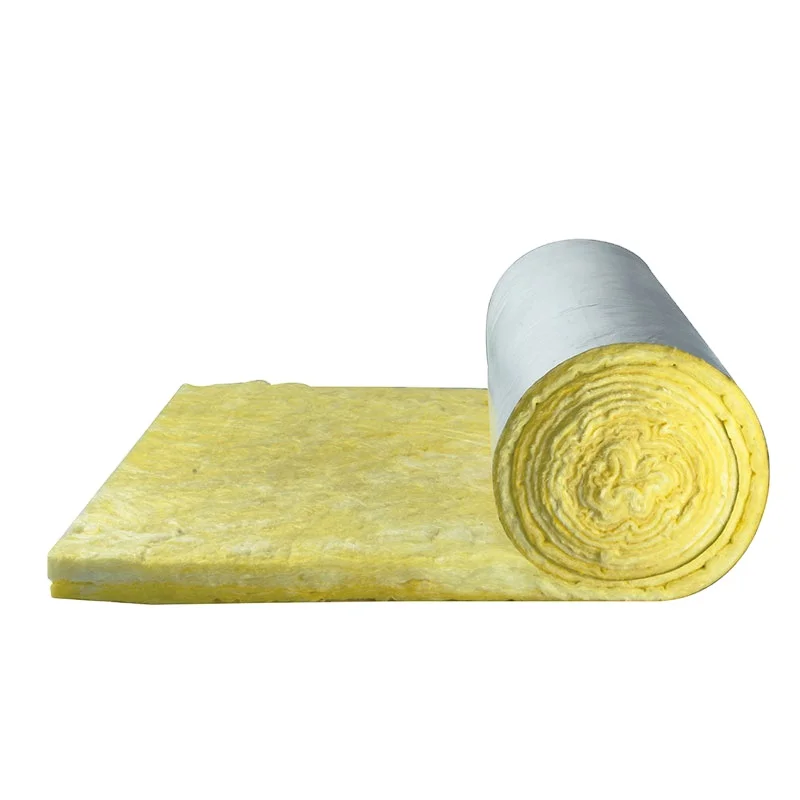 
GLASS WOOL BLANKET Fire Insulation Material Glass Wool Felt Fiberglass Blanket Insulation 