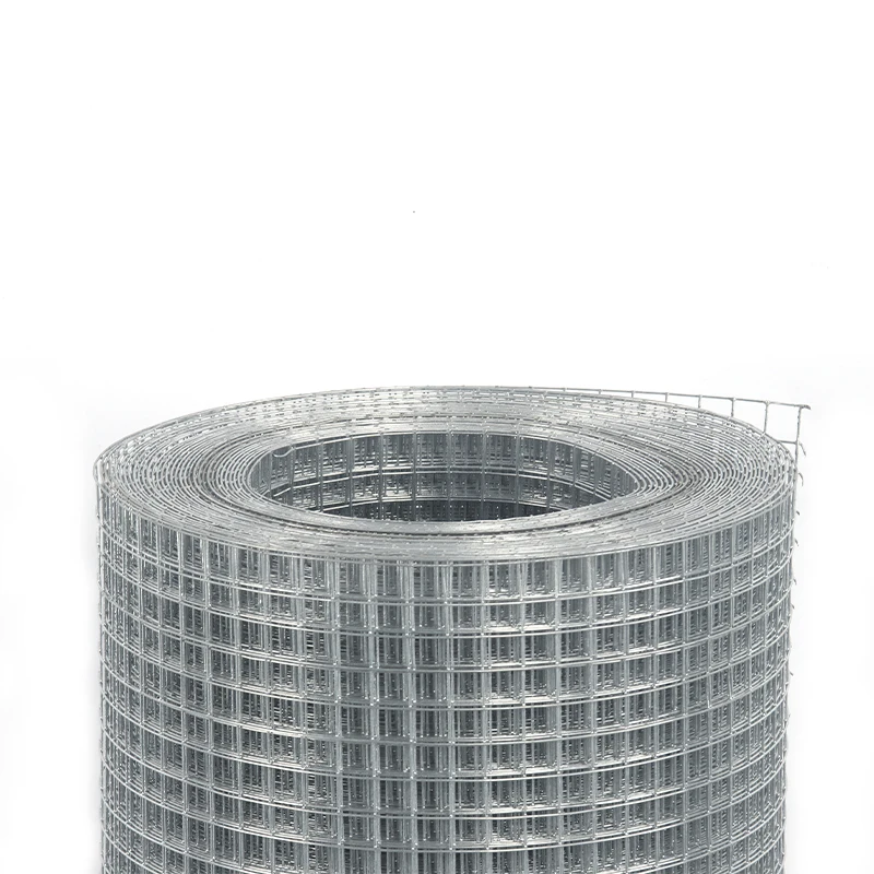 Hot Dipped Galvanized Fencing Iron Netting 10 gauge Welded Wire Mesh for rabbit bird Animal Pet Cages