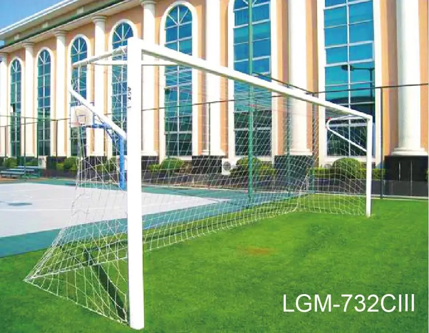Custom made soccer goal wall, fixed portable soccer & rugby goals fixed goal