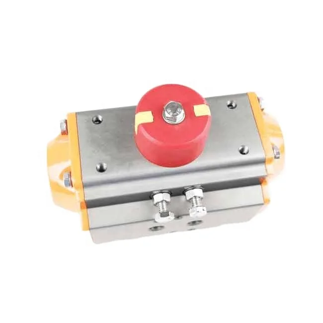 Compact Design Valve Parts Pneumatic Valve Actuator OEM Supported for Pneumatic Control / Ball Valve
