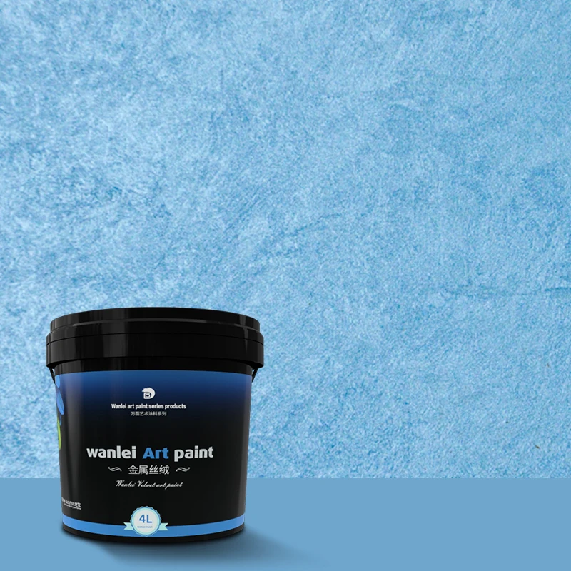 Wanlei good flexibility 3d interior wall coating