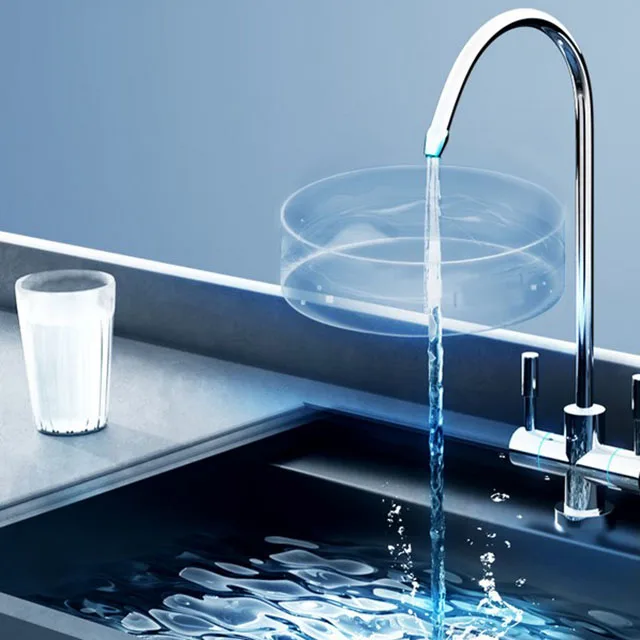 Household kitchen water purifier intelligent control 400G  ro filter tankless ro system