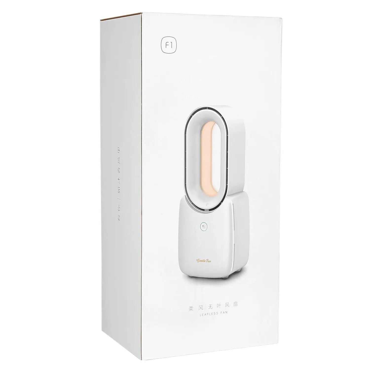 New Style Floor Standing Air Purification Bladeless Fan Ionization HEPA Filter Purifier With Remote Control