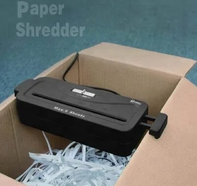 5 Sheet A4 strip cut shredder for home school office bank use shredder