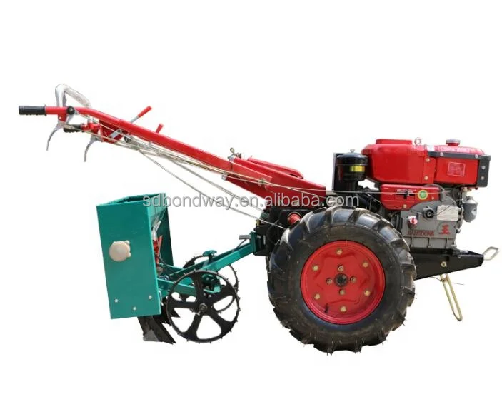 Горячая Распродажа 15hp сельскохозяйственных ходьбы ручную трактором 2 колеса мотоблок/Трактор
