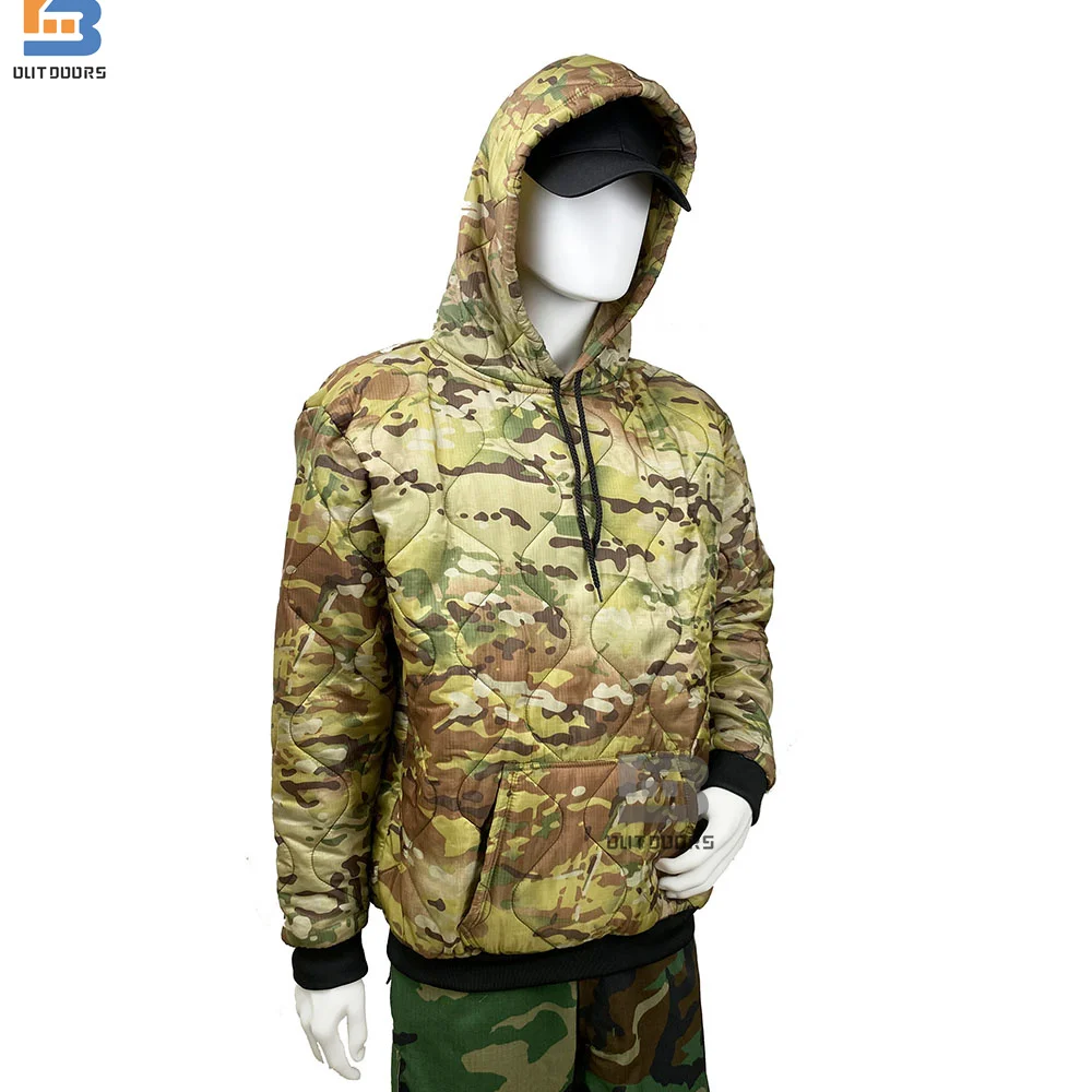 US Multicam Lightweight Warm Keep OCP Woobie hoodie Pullover