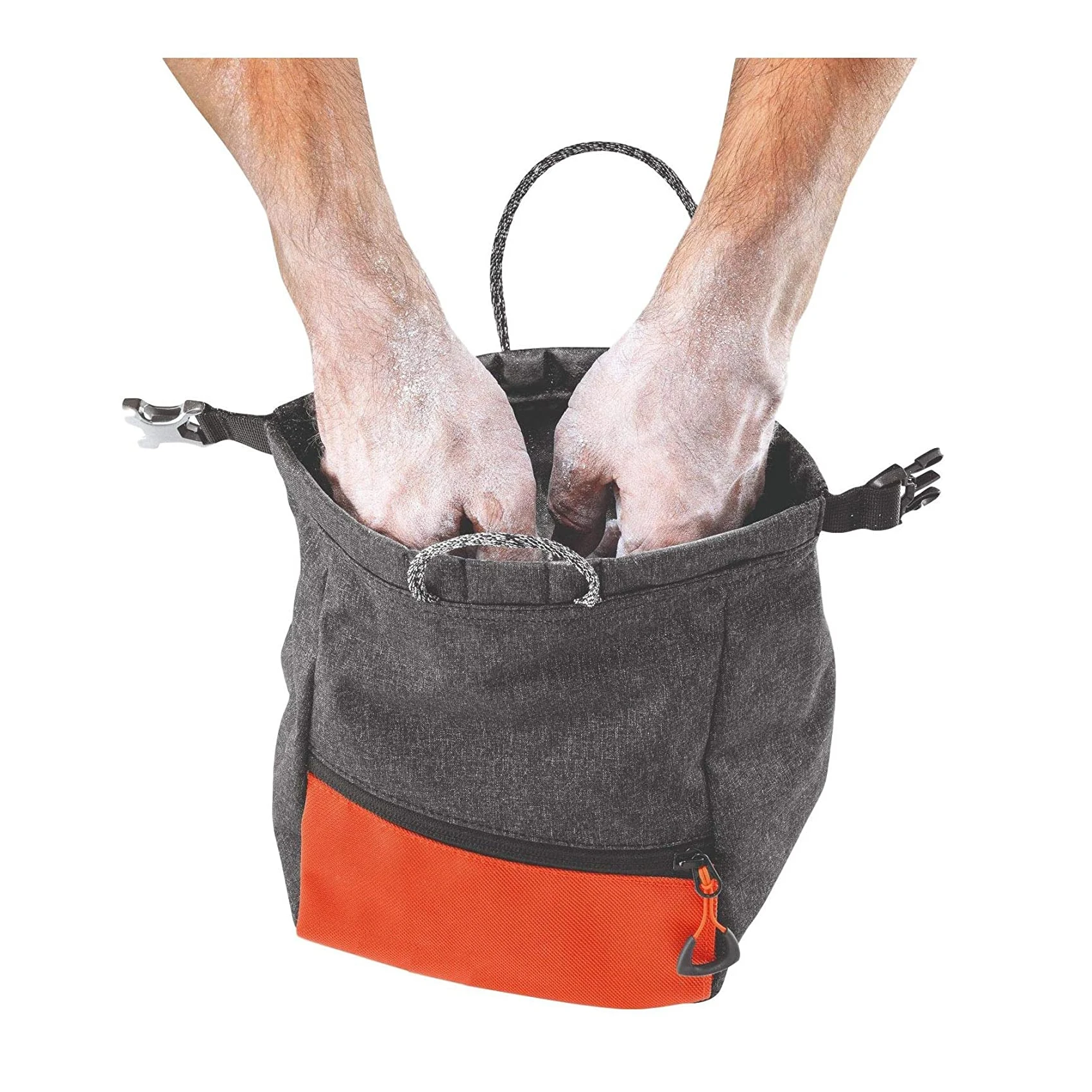 Customized New Large Capacity Chalk Bag Rock Climbing Chalk Bucket Can