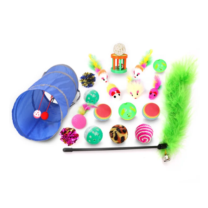  Игрушки для кошек с перьями Интерактивная игрушка