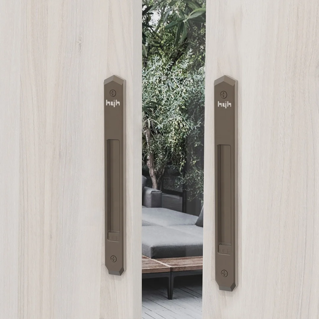 Guangdong-hyh hardware Good Price Sliding Door Dummy Pull Handle Lock For Home Hotel And Office