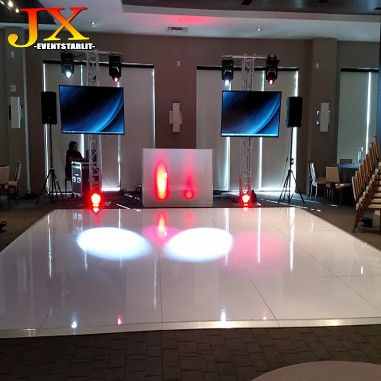 Wholesale portable outdoor wooden white wedding dance floor for events