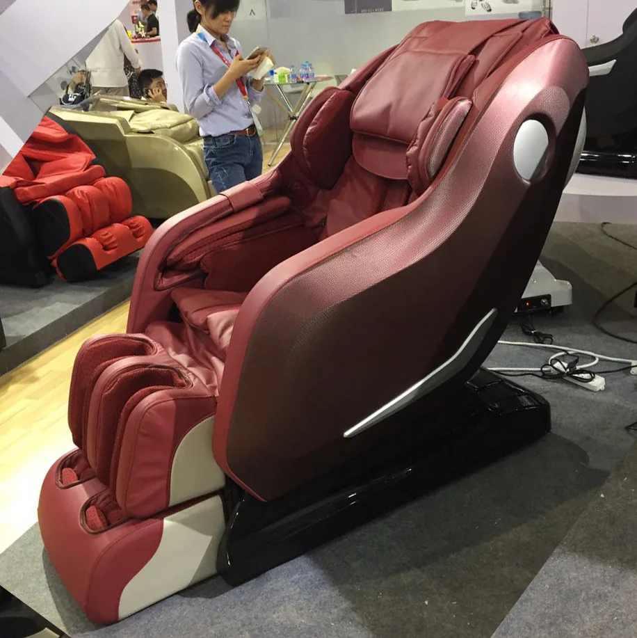 luxury message chairs HD-816 Shanghai Hengde zero gravity massage chair 135CM SL-track 3D mechanism ABS body Massage Chair