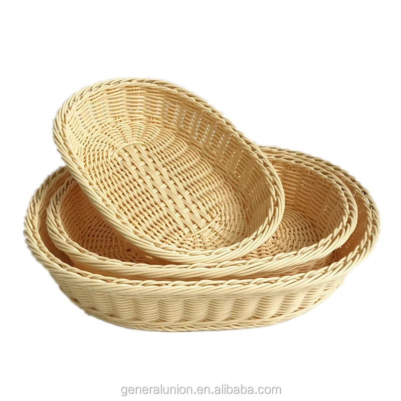 Hot selling rattan  basket storage , woven bread proofing basket sets  wholesale,wicker picnic basket