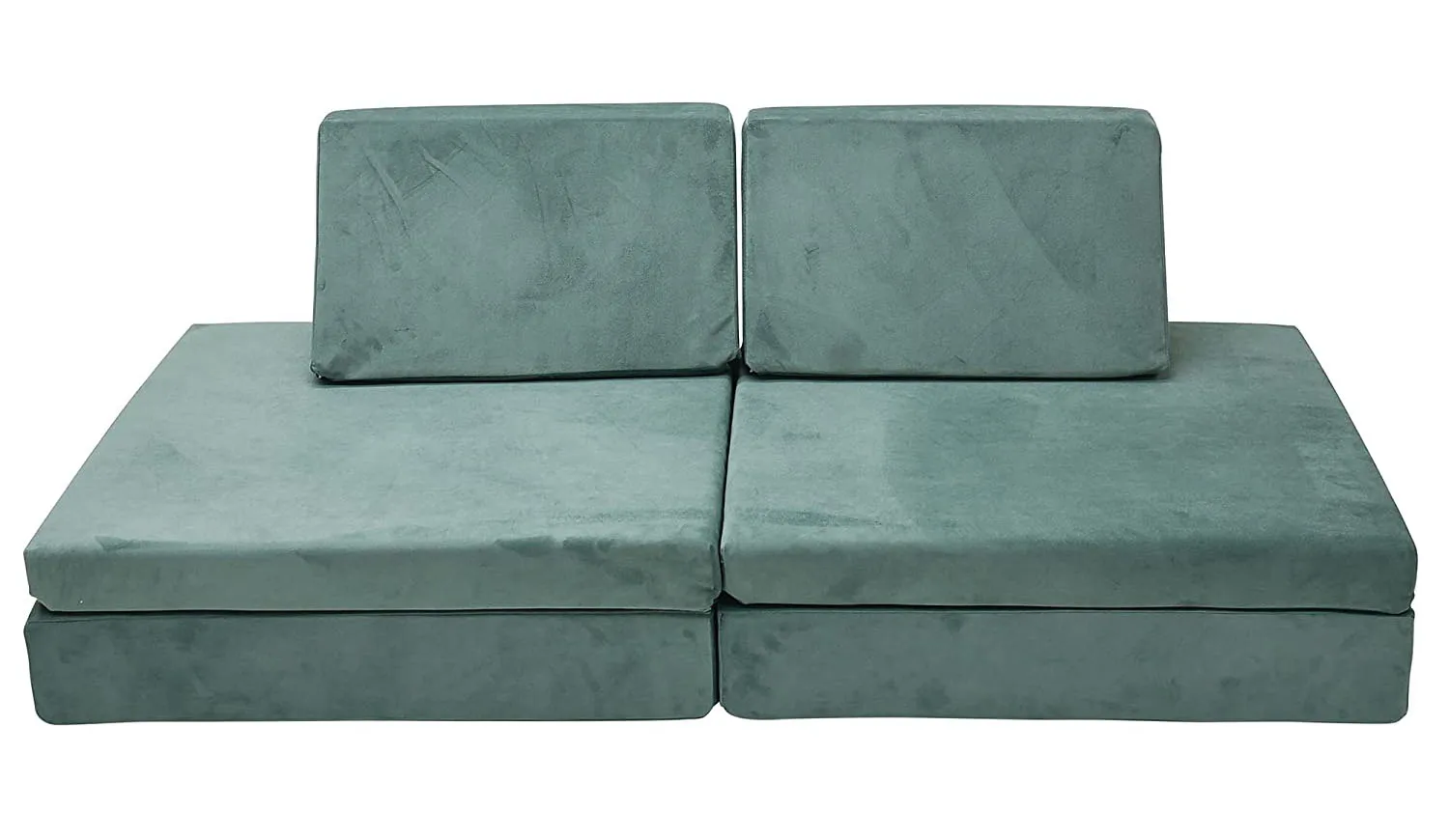 Kids Magnetic Floor PU Foam Fort Comfortable Touch Leather Sofa Cover Floor Modular Play Nugget Couch