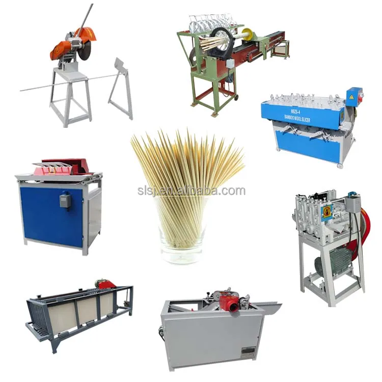 Tooth Stick Making Machine Toothpick Making Machine Production Line Bamboo Toothpick Machine