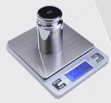 Cooking Measure Tool Stainless Steel Digital weight kitchen Pocket Jewelry Scale 3kg 0.1g