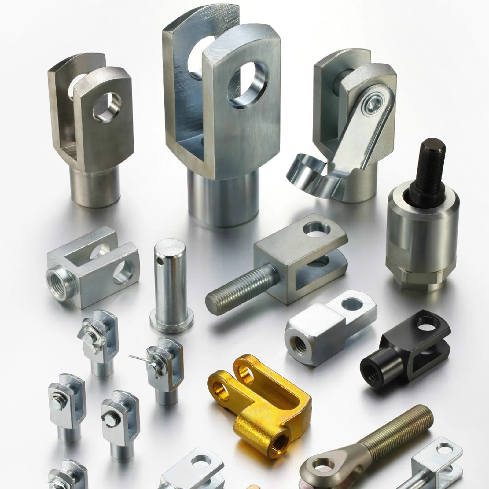 Custom knuckle eyes steel  Female Thread Y clevis fork joint clevis rod ends