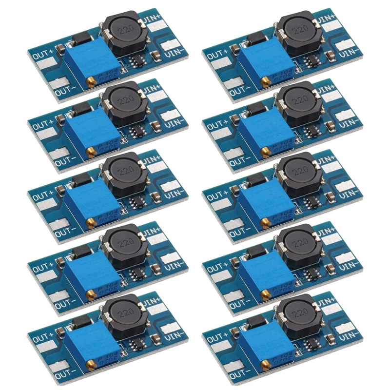 
MT3608 DC-DC Step Up Power Apply Adjustable Module Booster 2A Power Module for Arduino 