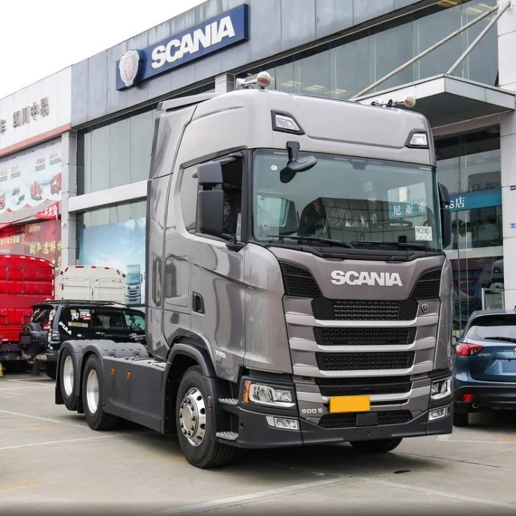 Scan-ia S Series 650HP 6x2 Tractor Truck Heavy Diesel Euro 6 Fast Gearbox Automatic Manual Transmission Left Right Steering