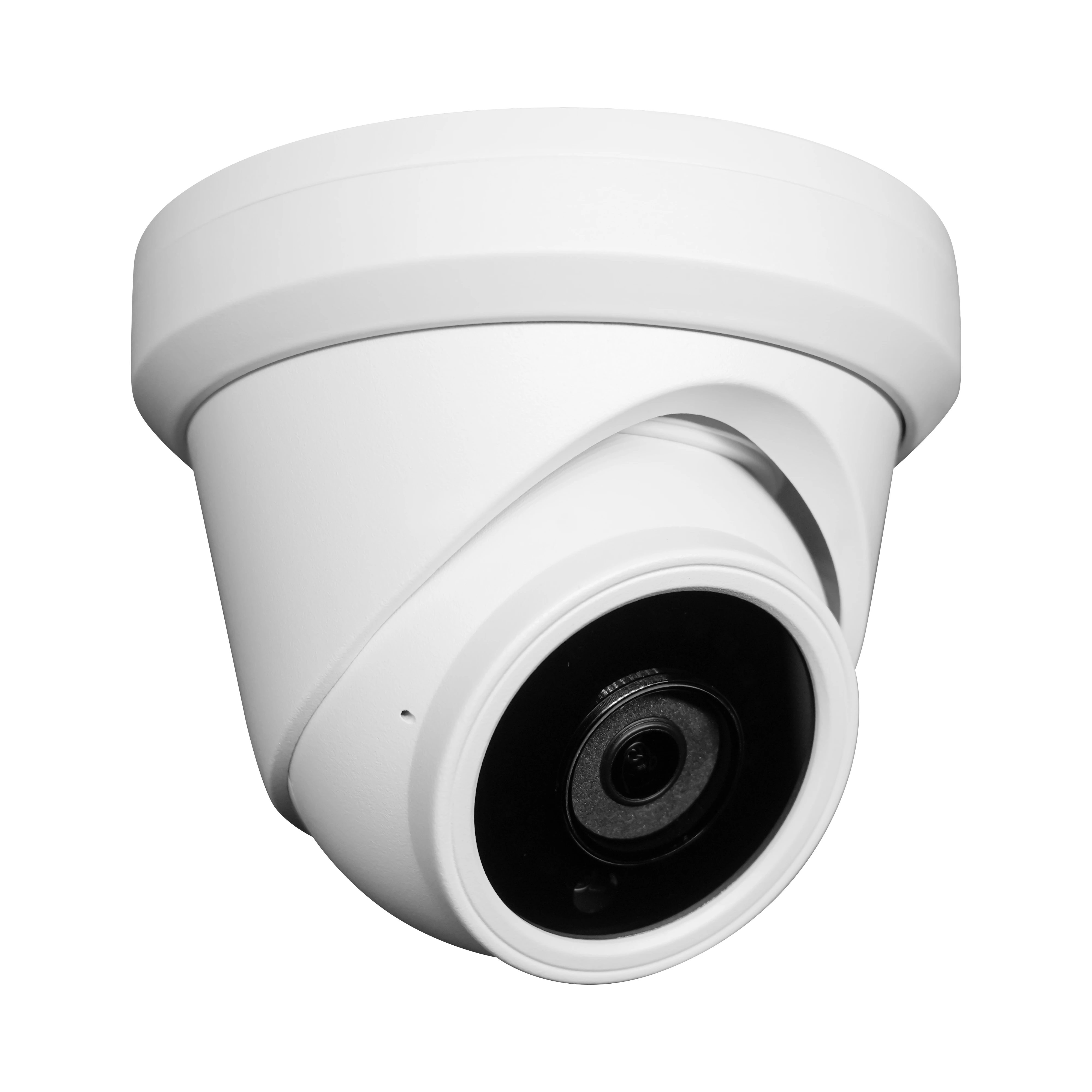 NDAA 8MP Al Perimeter Protect Smart Face/Human/Vehicle Detection VCA Search Reply Night Vision Security CCTV Turret IP Camera