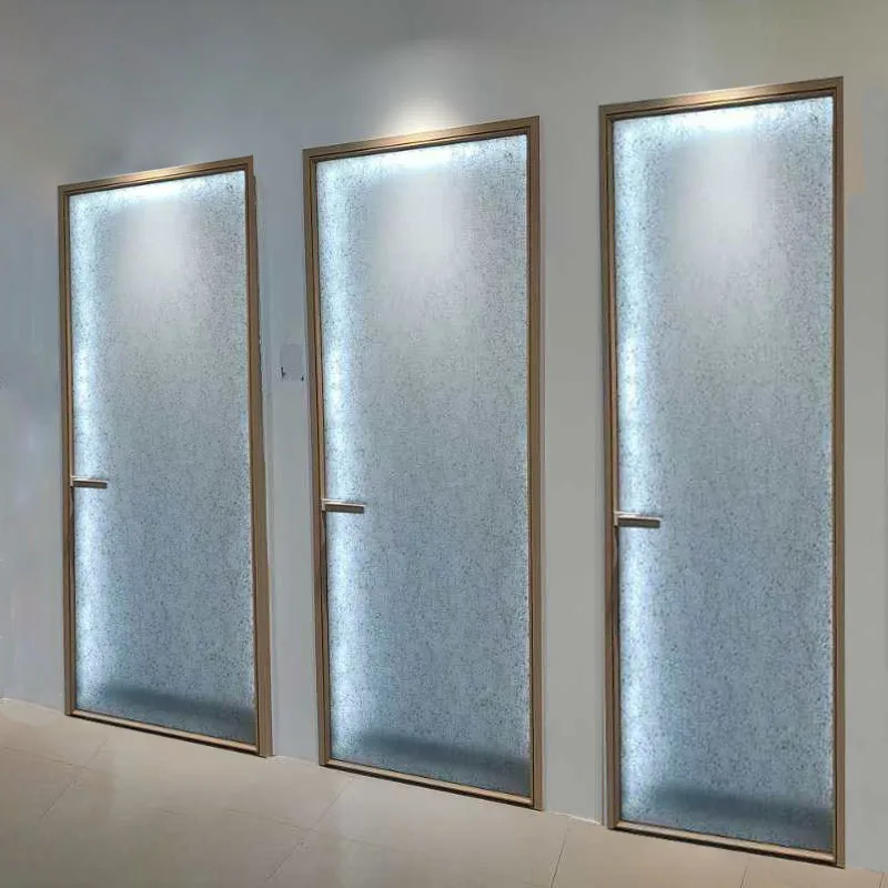 High Quality Cheap Glass Doors interior Aluminum Glass Door
