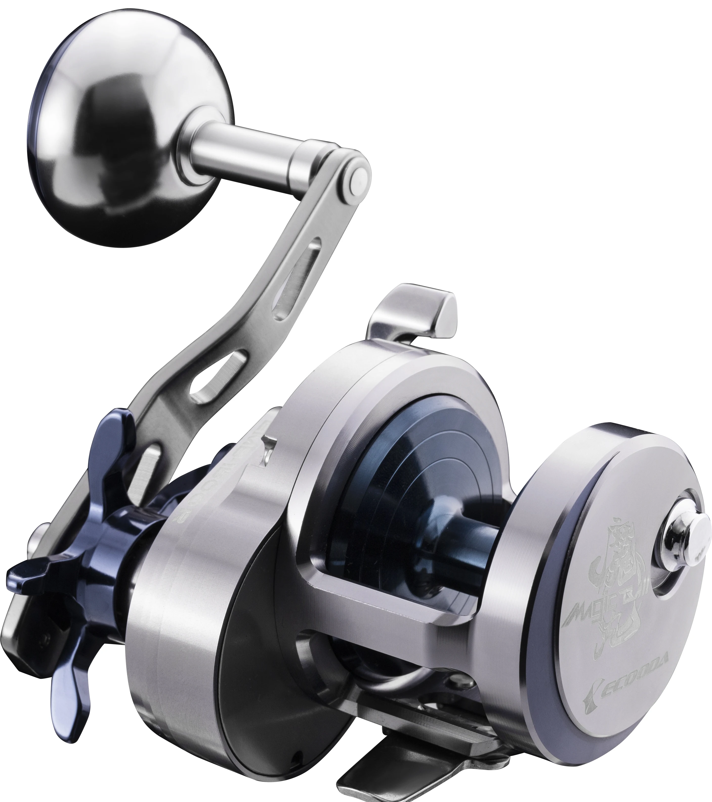 ECOODA EMB1500 8+1BB Full Metal Sea Water Boat Trolling Reel 15KG Drag Power 6.2:1 Speed Slow Pitch Jigging Bait Casting River