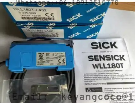 SICK Fiber Optic Amplifier WLL170-2N132/2P162/2N162 GLL170-N332/P332 WLL180T-N432/L432/M432/E232 GLL170T-B432