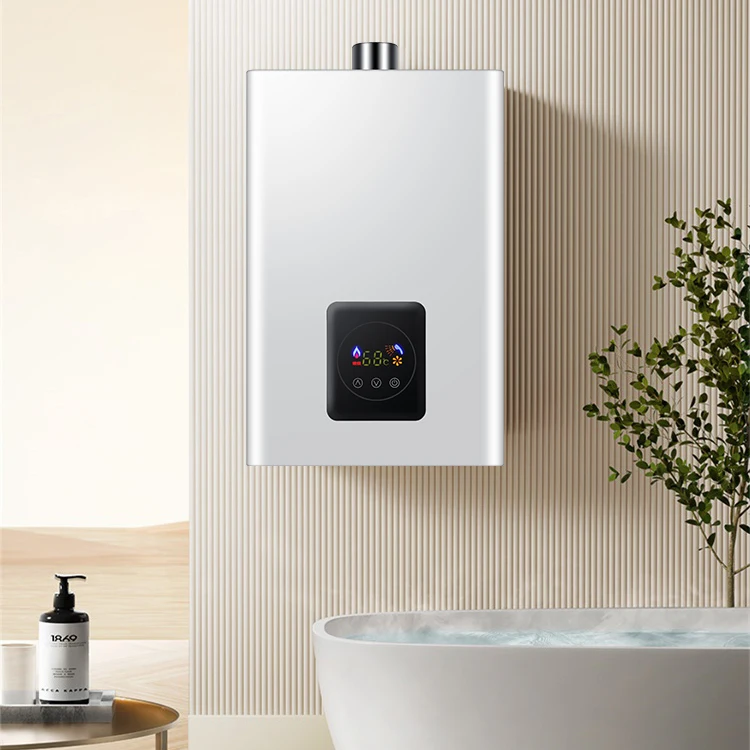 High Quality Smart Panel Control Water Heater 16L 32KW Constant Temperature Instant Gas Geyser
