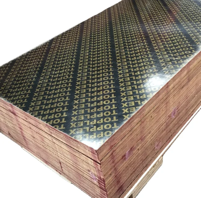 Durable Anti-Slip Construction Formwork Film Faced Plywood 6mm 9mm 12mm 15mm 18mm 21mm 25mm