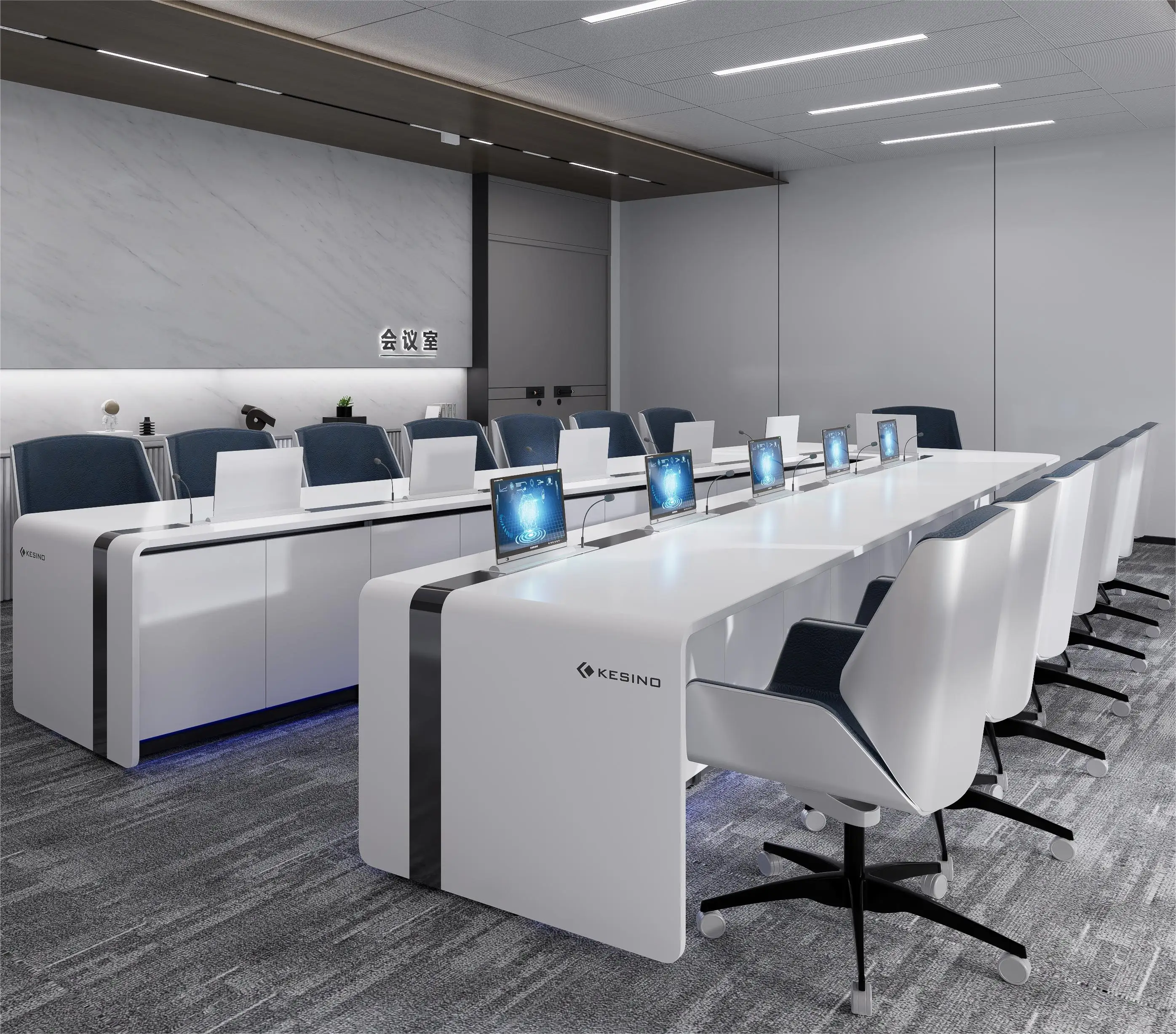 Высококачественная рабочая станция CCTV kesino командный центр консоль конференц-зала модульный современный многофункциональный Конференц-стол